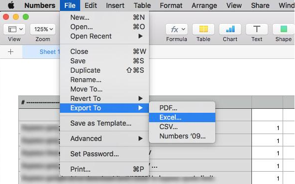 How To Open Apple Numbers File In Excel On Windows Pc