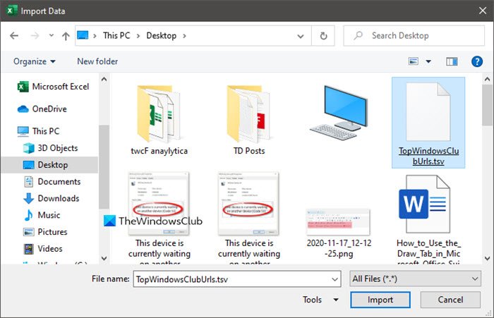 How To Open Tsv Files On Windows 10 Pc