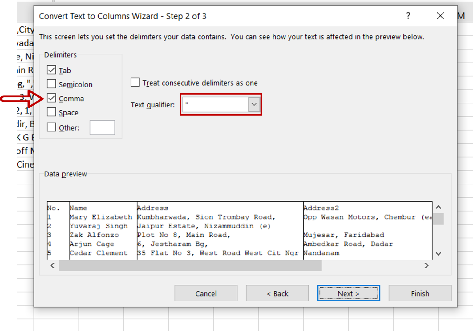 How To Paste Comma Separated Values In Excel Spreadcheaters