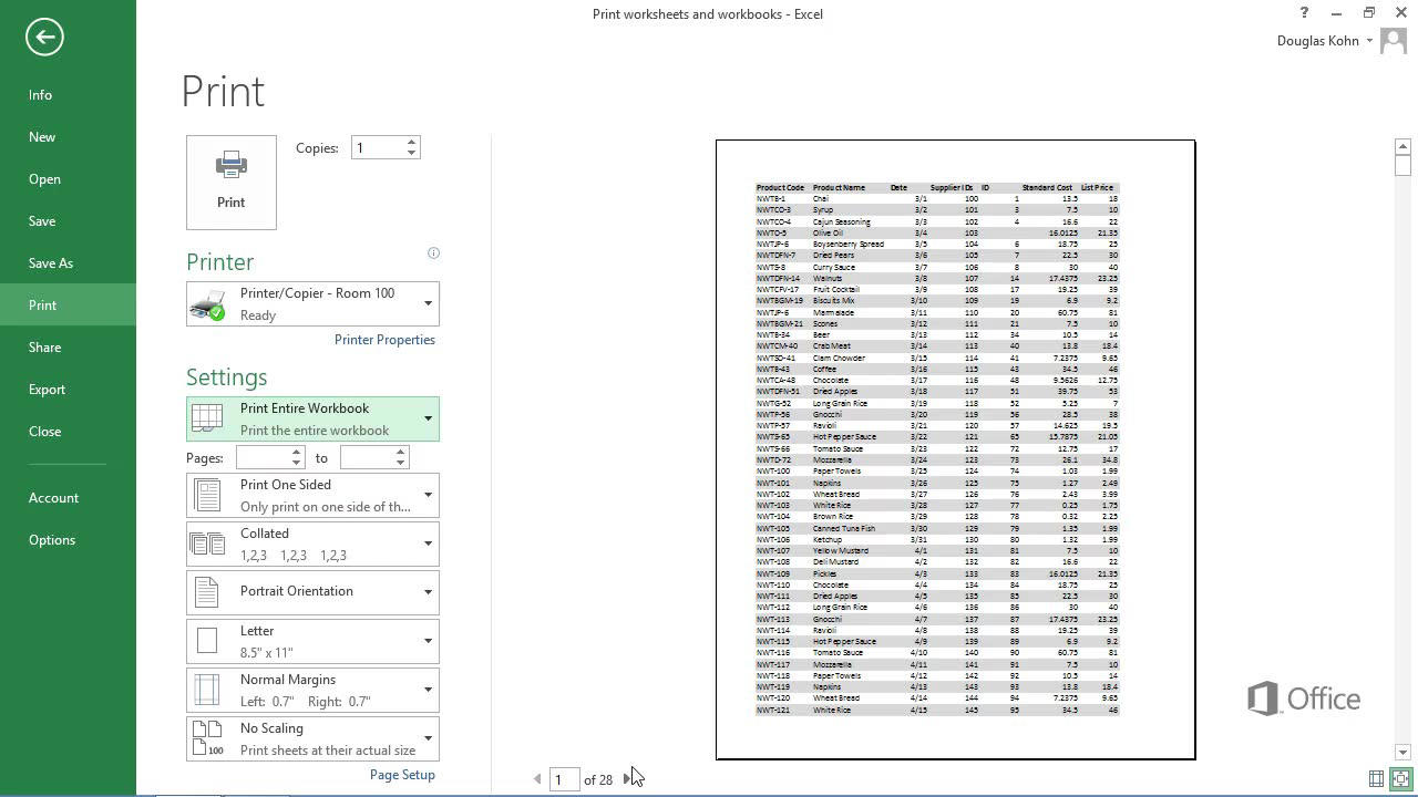 How To Print Excel Graph Delilasopa