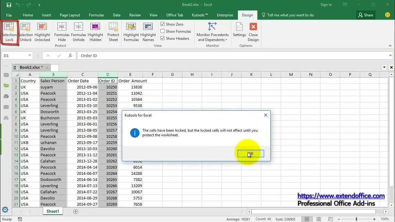 How To Protect Lock Hidden Columns In Excel