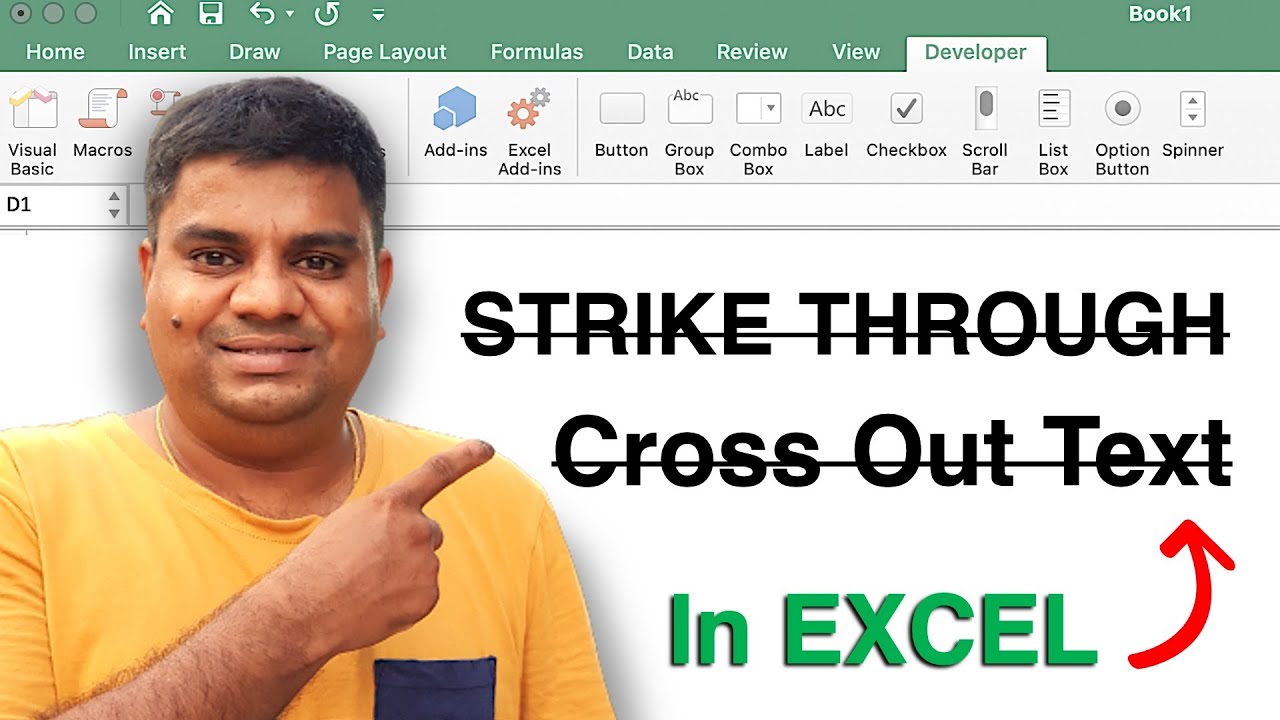 Easily Add Strikethrough in Excel: Simple Guide