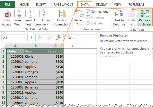 How To Remove Duplicates In Excel 10Xsheets