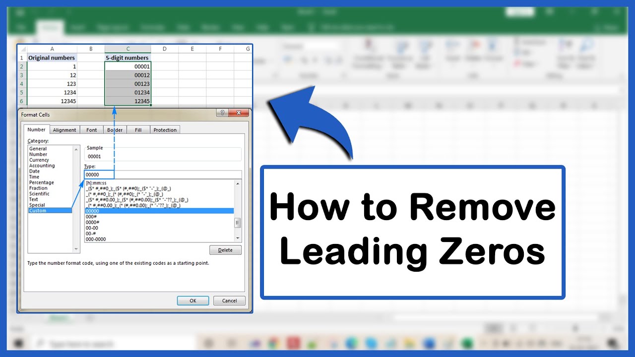 Easily Remove Leading Zeros in Excel: Quick Guide