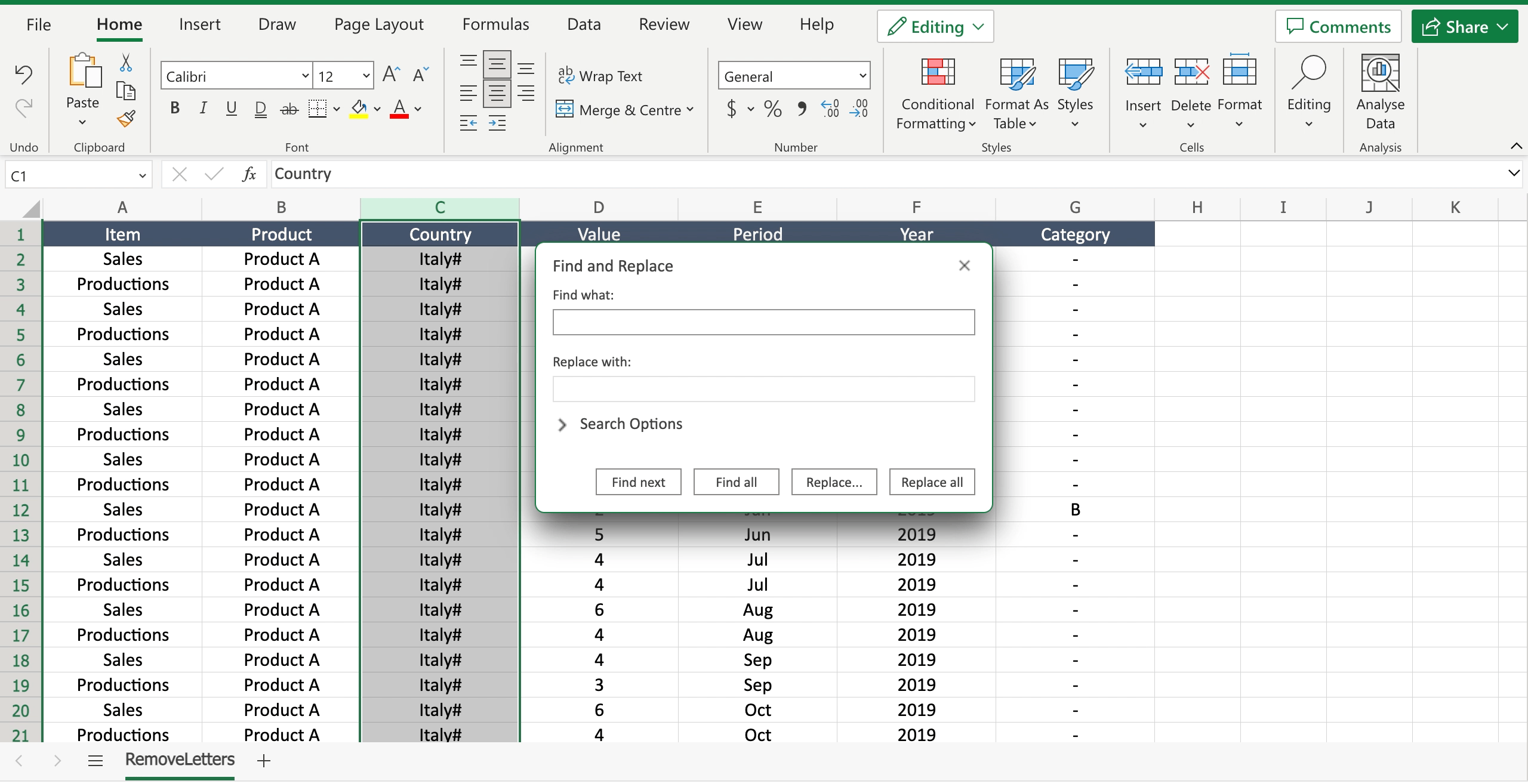 Easily Remove Letters from Excel Cells: Quick Guide