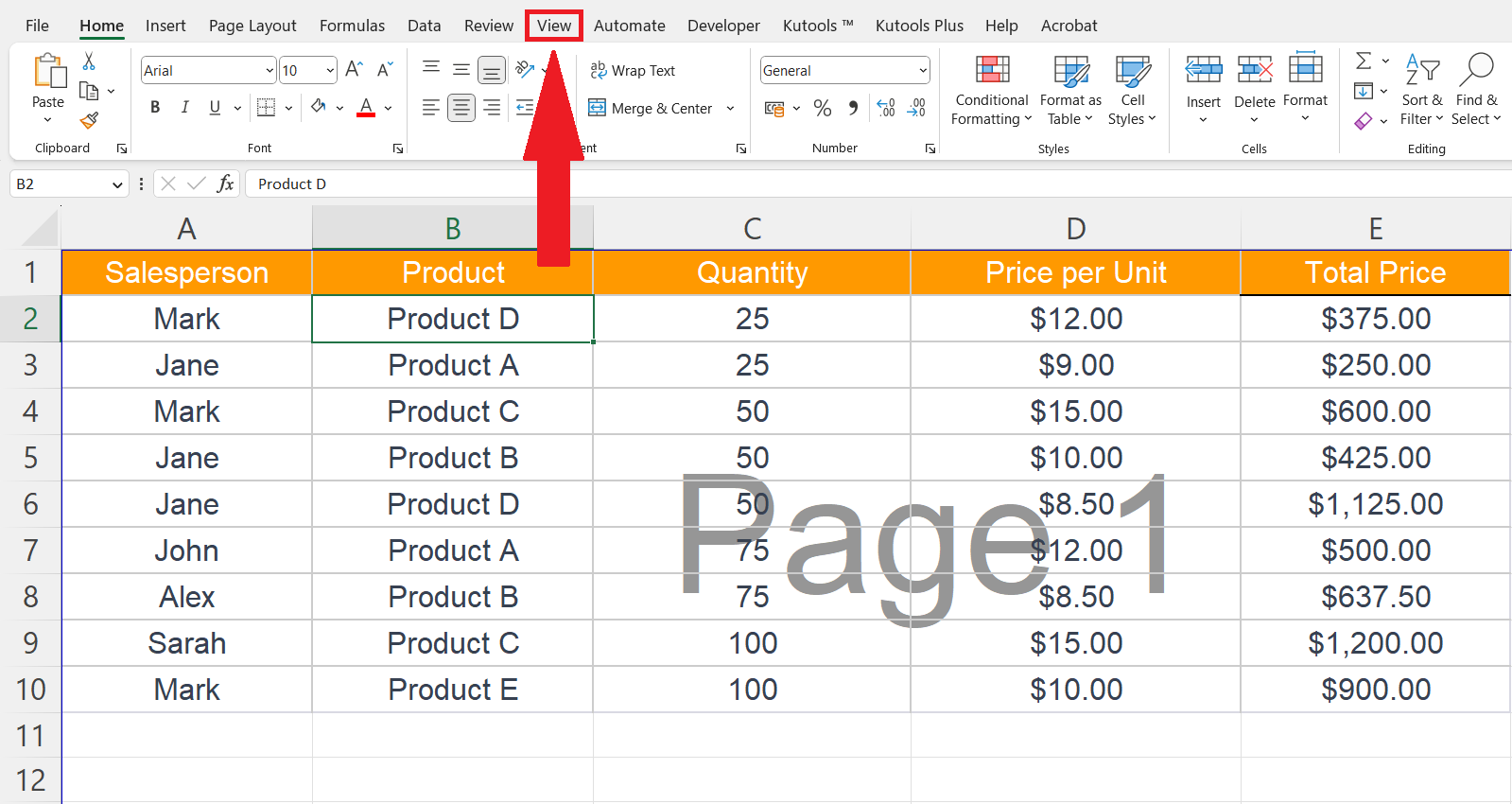 5 Easy Ways to Remove Page 1 in Excel