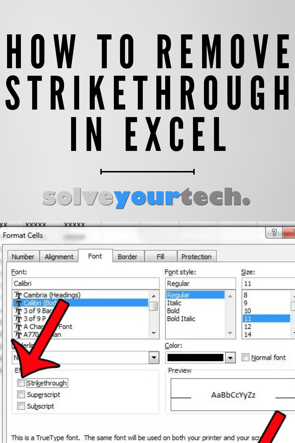 How To Remove Strikethrough In Excel 5 Easy Ways To Do It