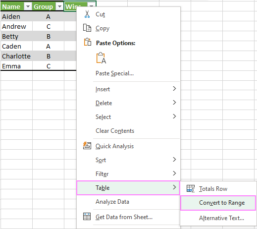 How To Remove Table Formatting In Excel Easy Guide