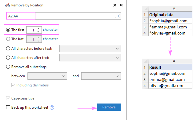 How To Remove The First Or Last Character In Excel