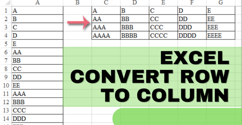 How To Rotate Columns In Excel Lokind