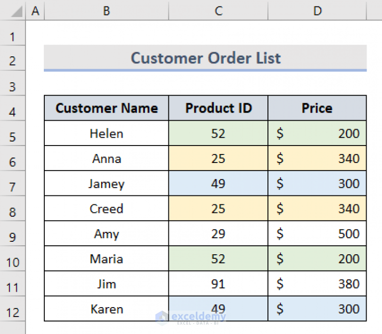 How To Select Highlighted Cells In Excel 4 Easy Techniques