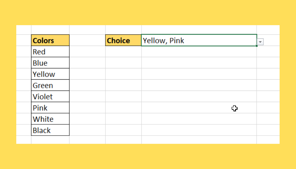 How To Select Multiple Items From Drop Down List Into A Cell In Excel