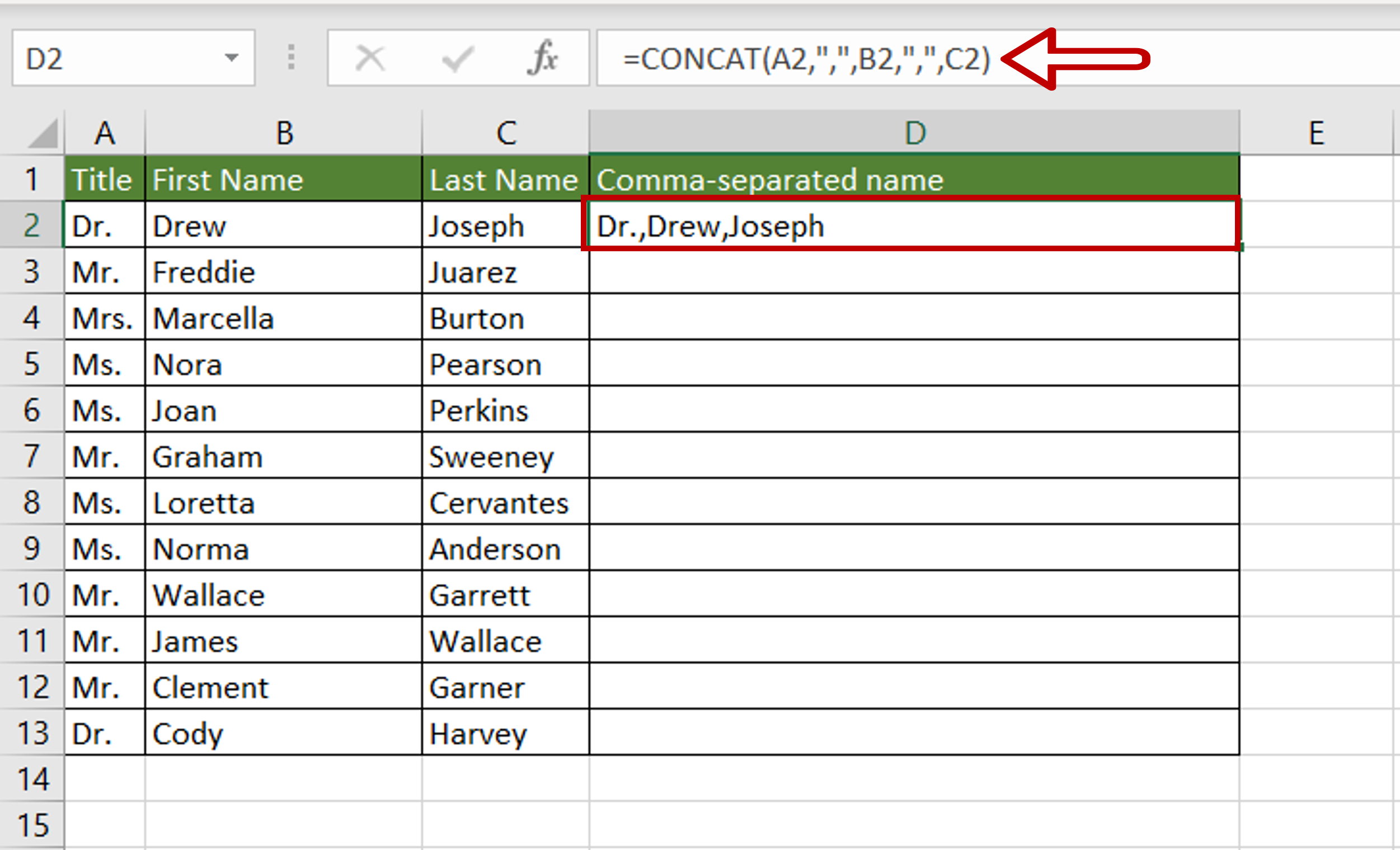 How To Separate Data In Excel By Comma