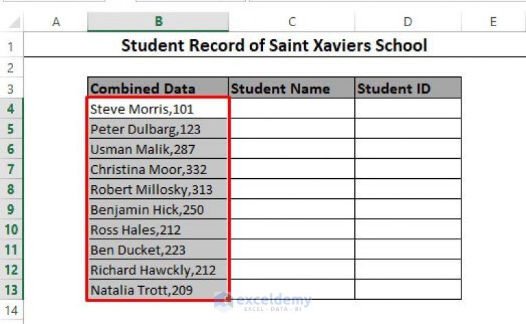 How To Separate Text And Numbers In Excel 4 Easy Ways Exceldemy