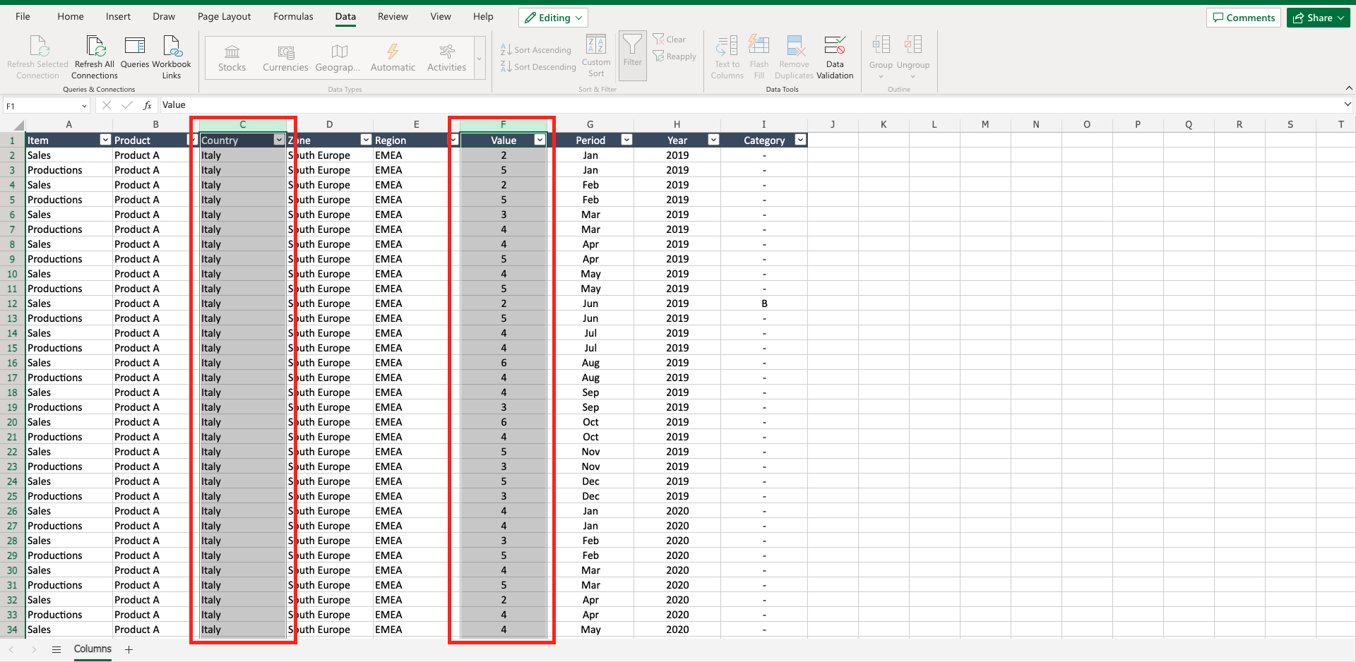 How To Separate Text To Columns In Excel Online