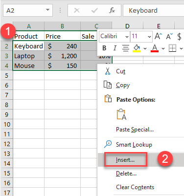 Shift Cells Down in Excel: Quick Guide