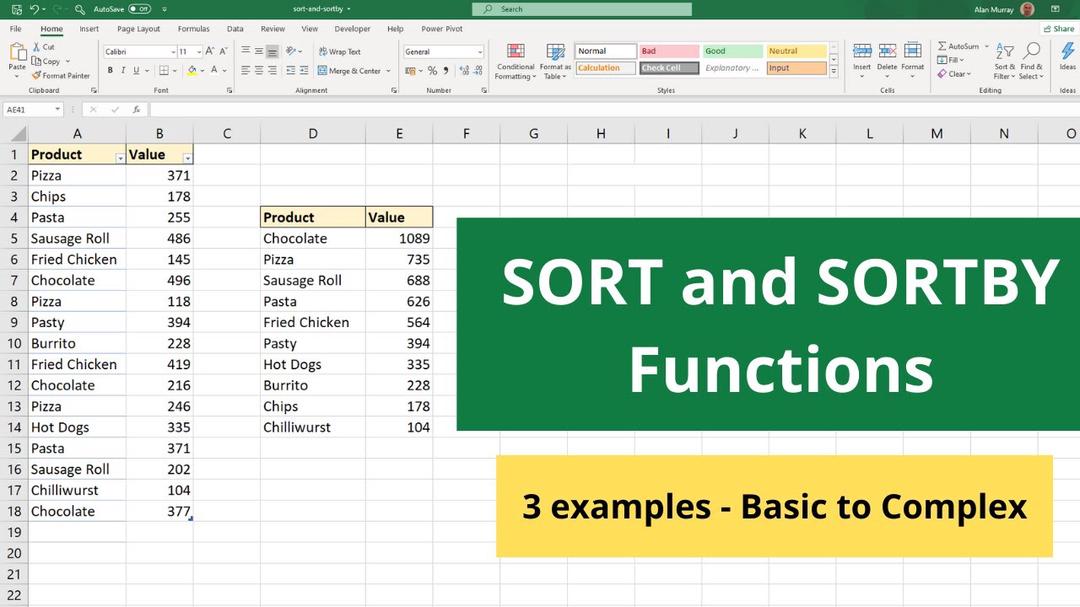 Sort Excel Data Without Losing Formulas: Easy Guide