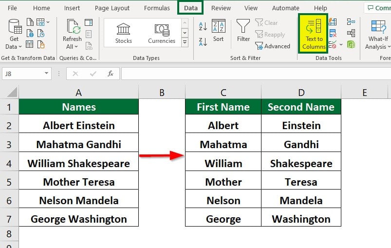 How To Split A Cell Into Two Rows In Excel 3 Ways