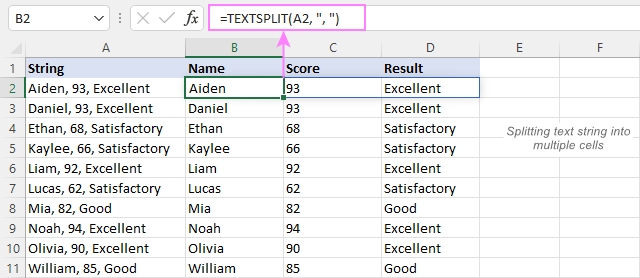 How To Split Text To Columns In Excel With Multiple Delimiters Using