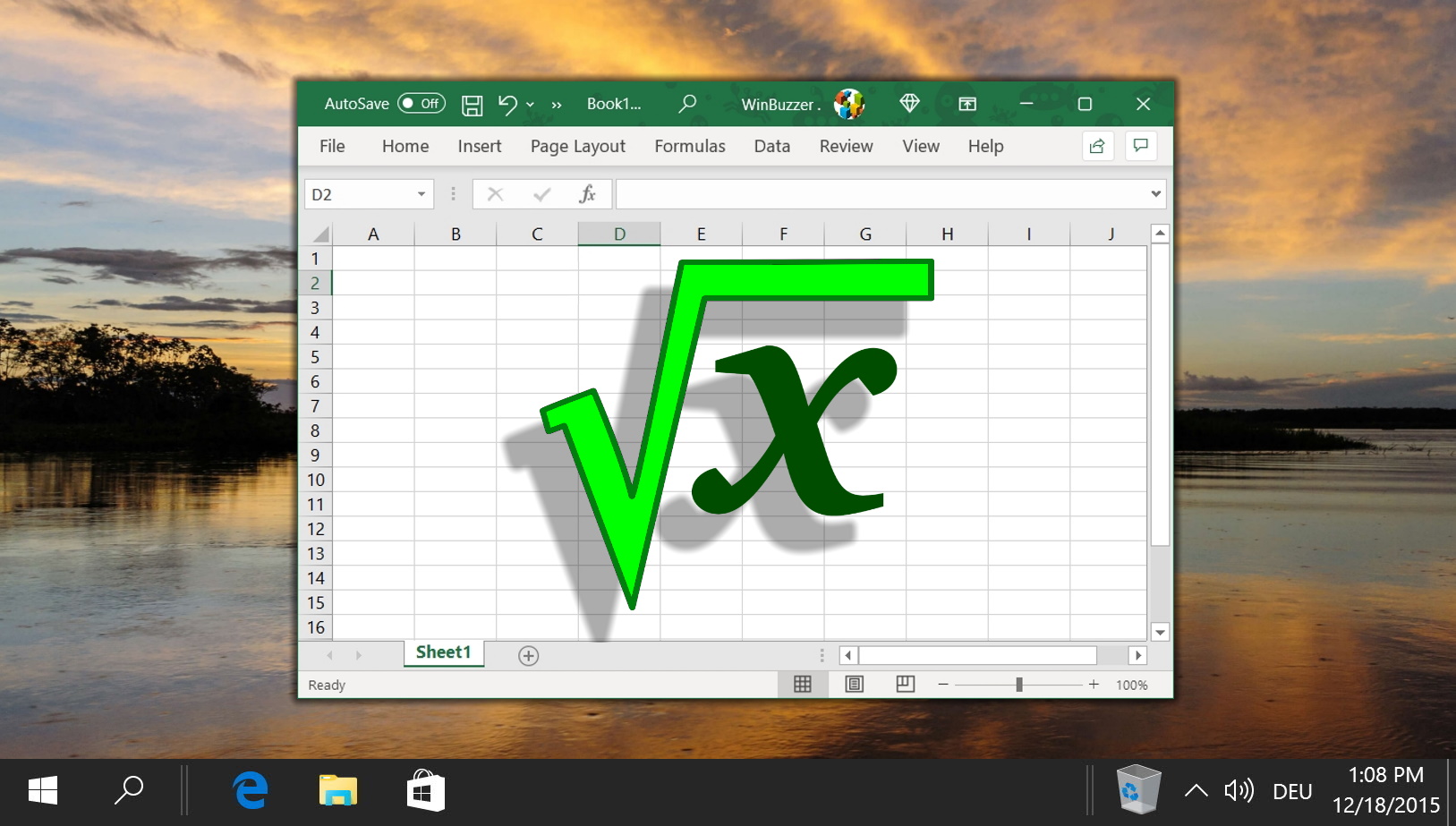 How To Square Root In Excel With Three Different Formulas Winbuzzer