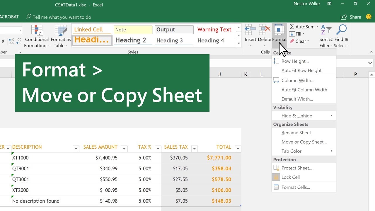 How To Transfer Excel Sheet To Another Workbook Copy Worksheet To