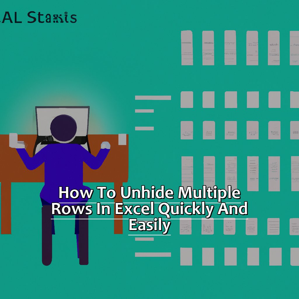 How To Unhide Multiple Rows In Excel Quickly And Easily