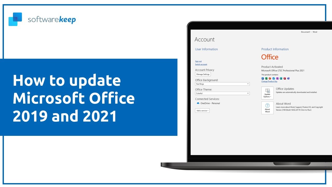 How To Update Office 2019 And 2021 Simple Easy Youtube