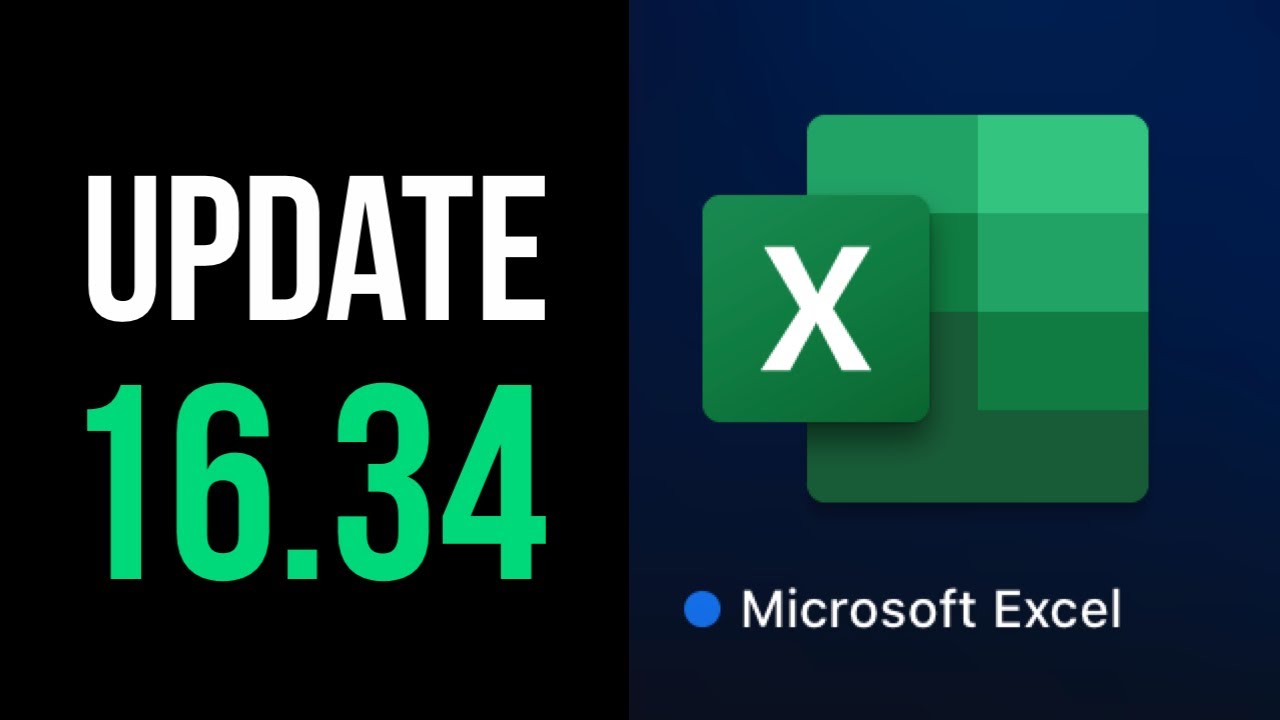 How To Update To Microsoft Excel Version 16 34 On Mac Macbook Imac