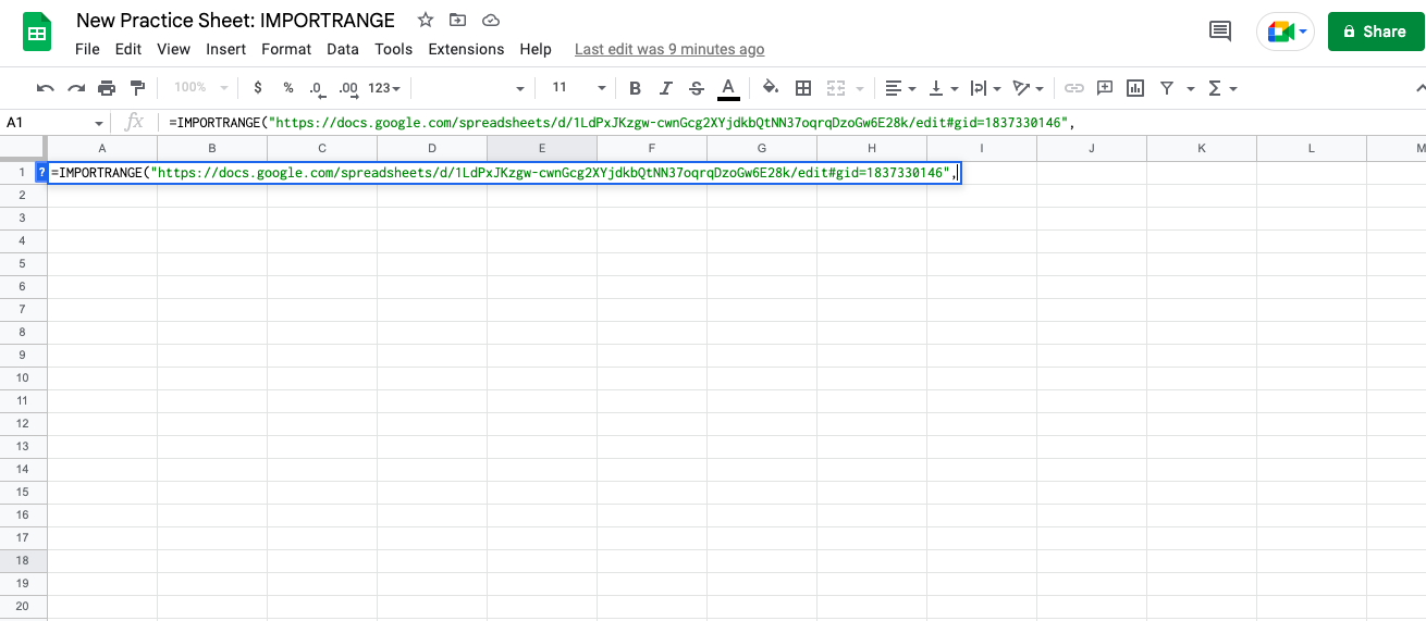 Importrange Google Sheets Instructions And Tips Sheetgo Blog