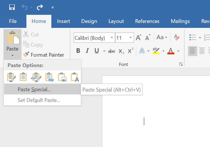 Inserting Excel Into Word Easy Step By Step Instructions Ionos