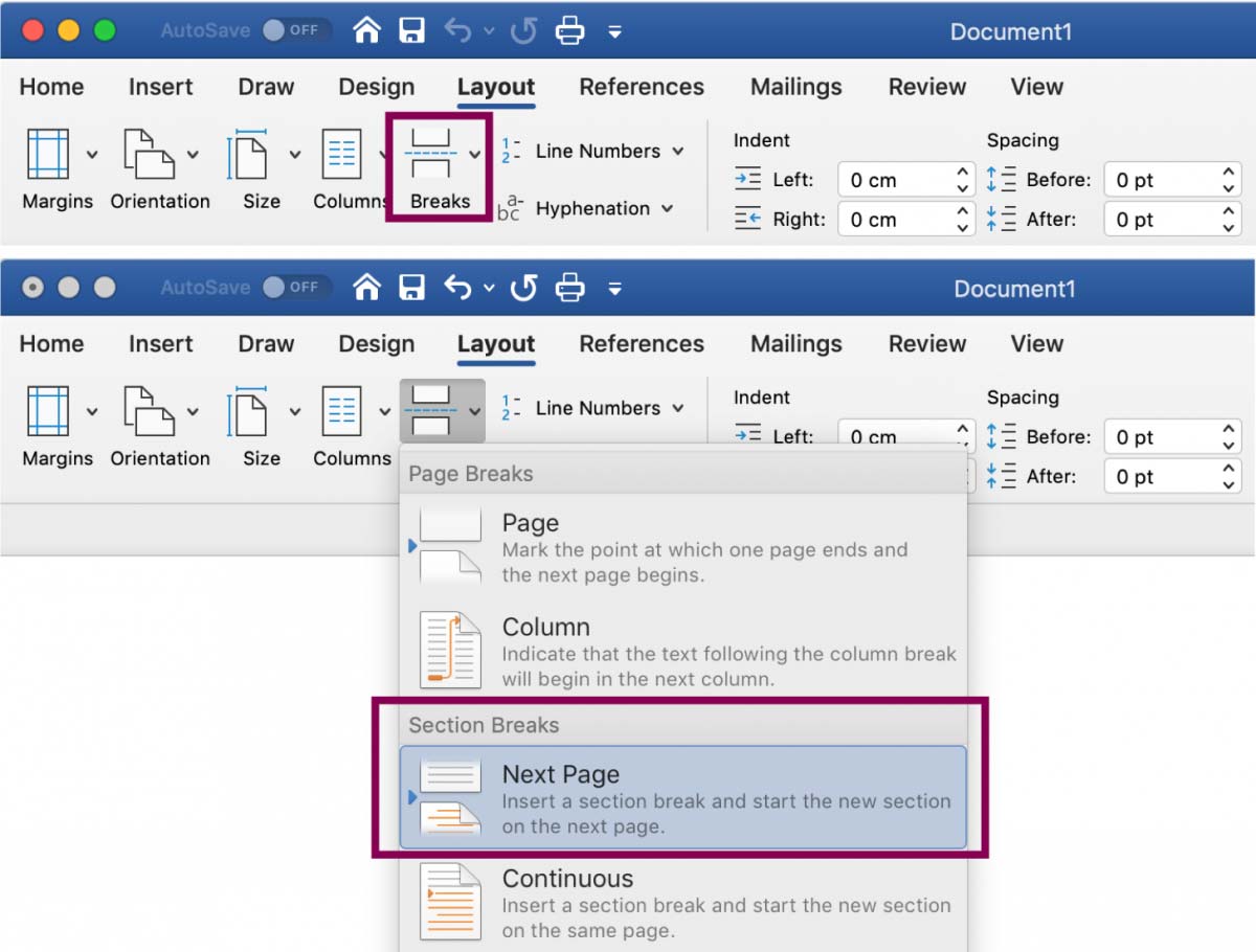 Inserting Page Numbers In Word Wordfields