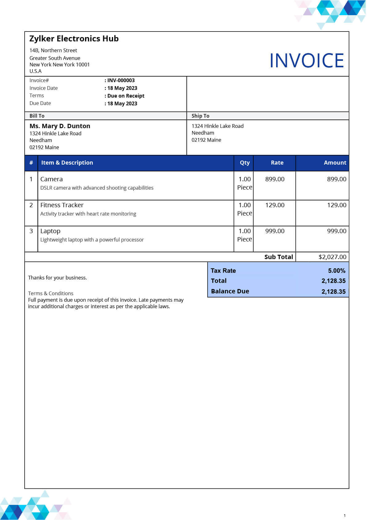 Invoice Template In Excel Format Free Download 31216 Tobacco Tax Return Residents File Template