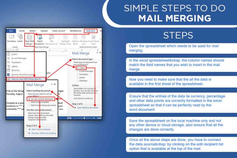 Mail Merging Made Easy With Microsoft Word And Excel Va Pro Magazine