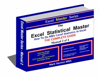 Manual 2 Excel Instructions For Confidence Intervals Hypothesis Test