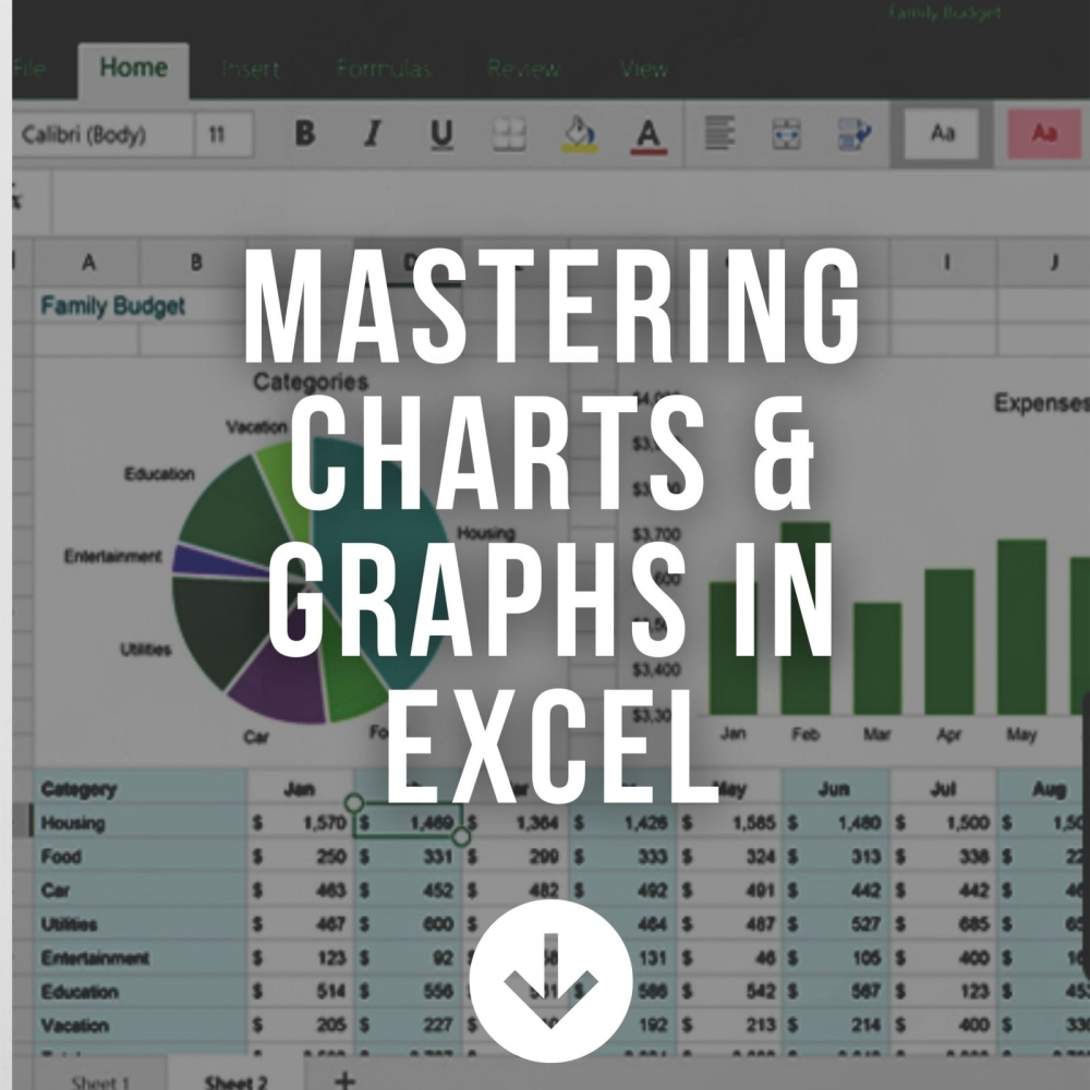 Mastering Charts Graphs In Excel Microsoft Office Training Microsoft