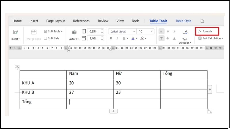 Mastering Detailed And Effortless Sum Calculation In Word Mytour