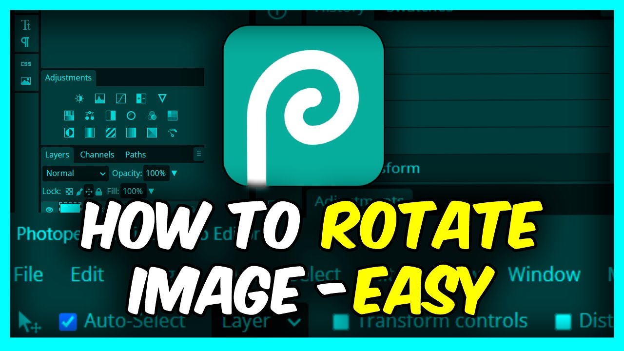 Mastering Image Rotation In Photopea 2023 Step By Step Guide Youtube