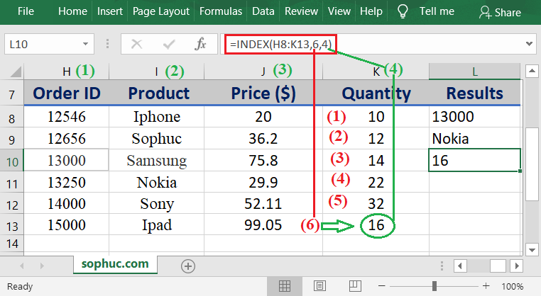 Microsoft Excel And The Index Formula How To Create A Customer Product Price Matrix Youtube