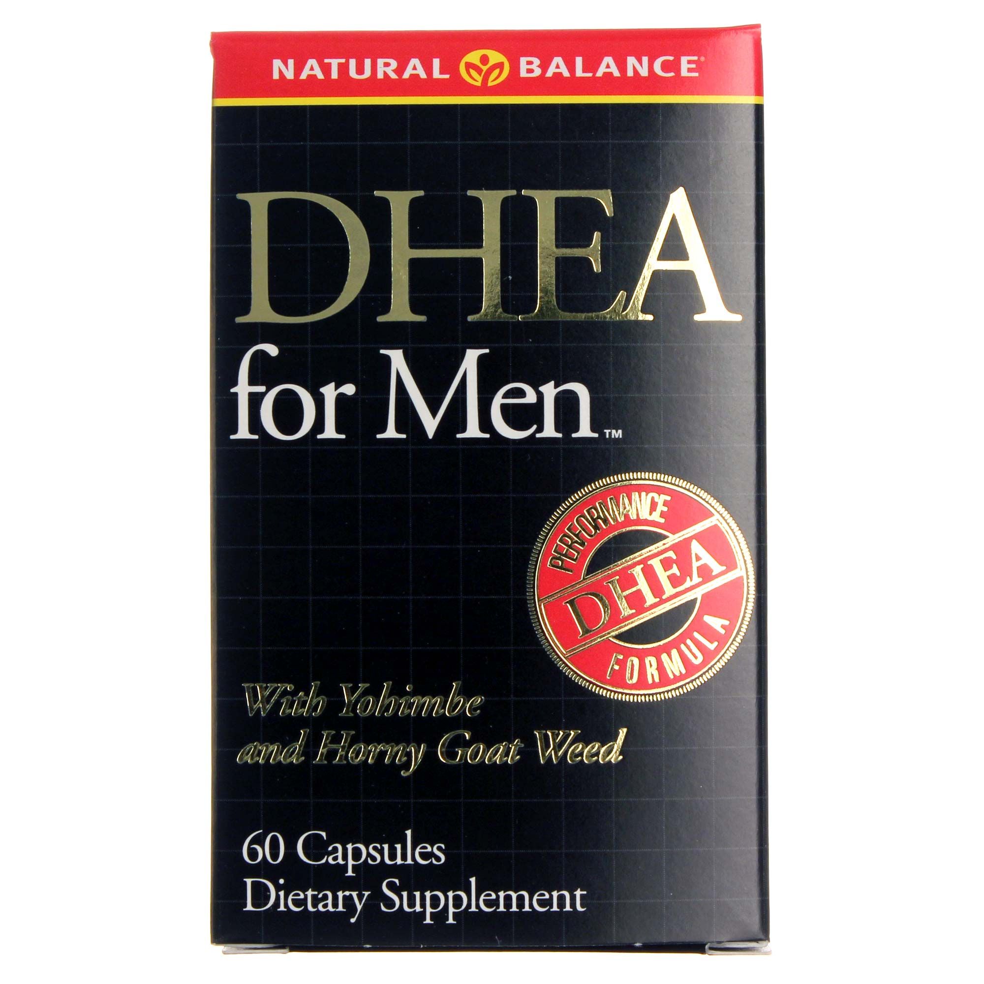 Natural Balance Dhea For Men 60 Capsules Iherb