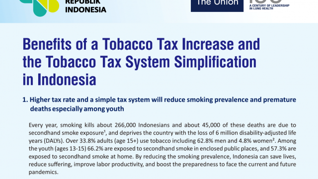 Pdf Indonesia Tobacco Tax Analysis