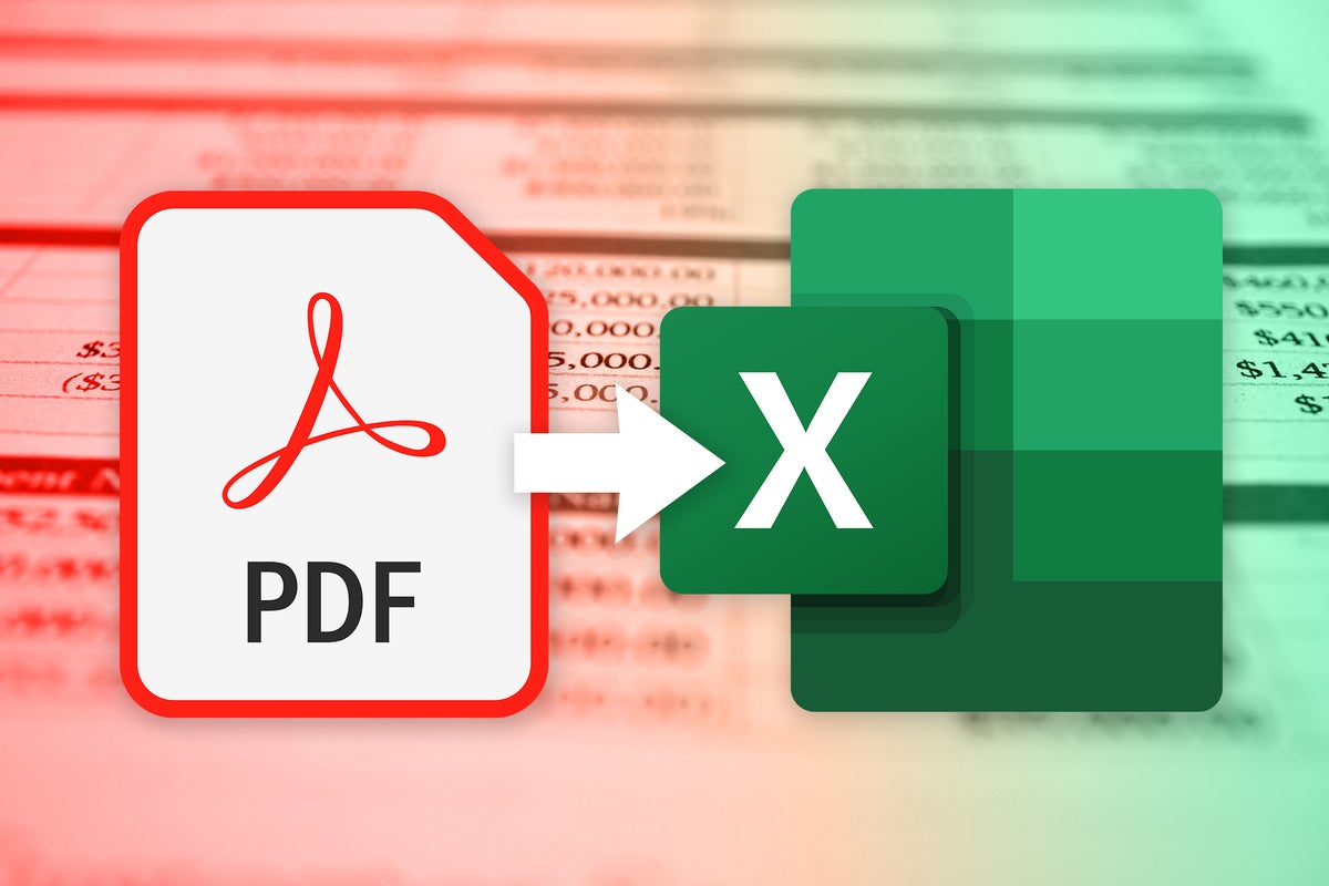 Pdf To Excel Conversion Your Ultimate Guide To The Best Tools Computerworld