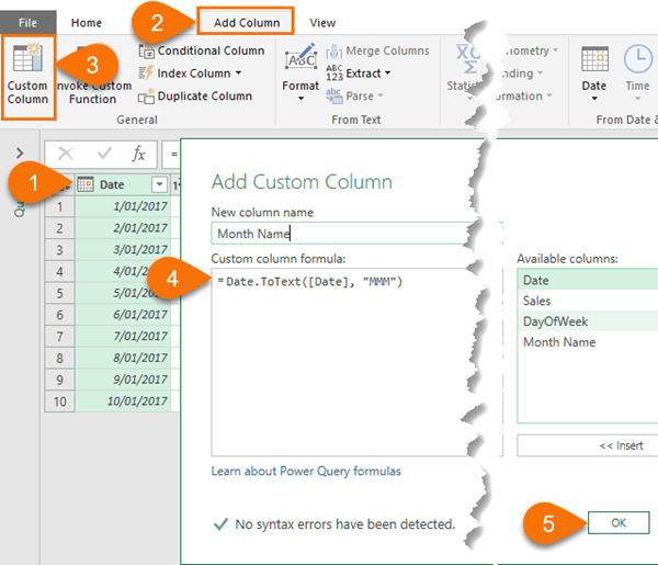 Power Query Extract Year And Month From Date Excel Quick Help