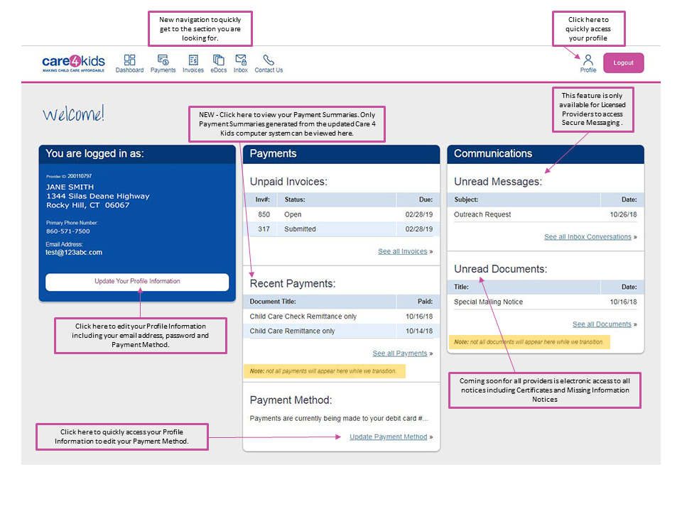 Provider Portal