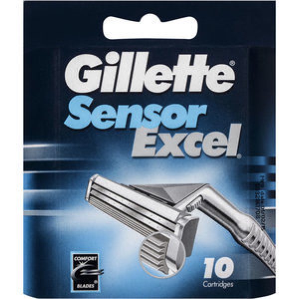 Purchase Gillette Sensor Excel Cartridges Razor Blades 10 Pack Online At Special Price In