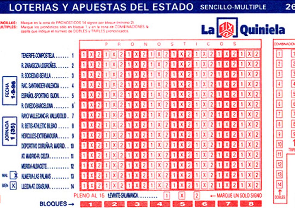 Quinielas Futbol Vendo Formula Para Capturar En Excel