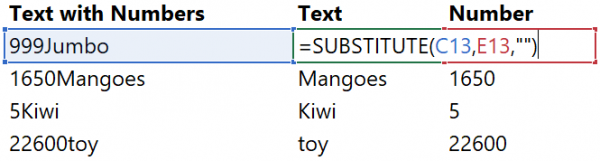 Separate Numbers From Text In Excel And Power Query Goodly