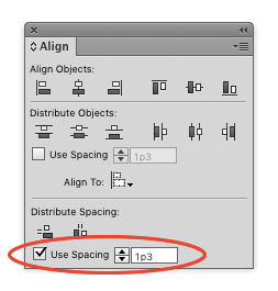 Setting Exact Space Between Objects In Indesign Creativepro Network