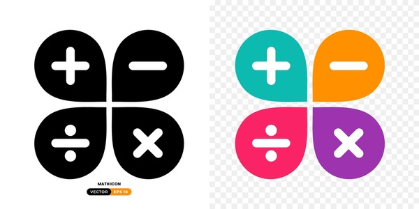 Simple Long Division Symbol Icon Math Stock Vector Royalty Free 2206091261 Shutterstock