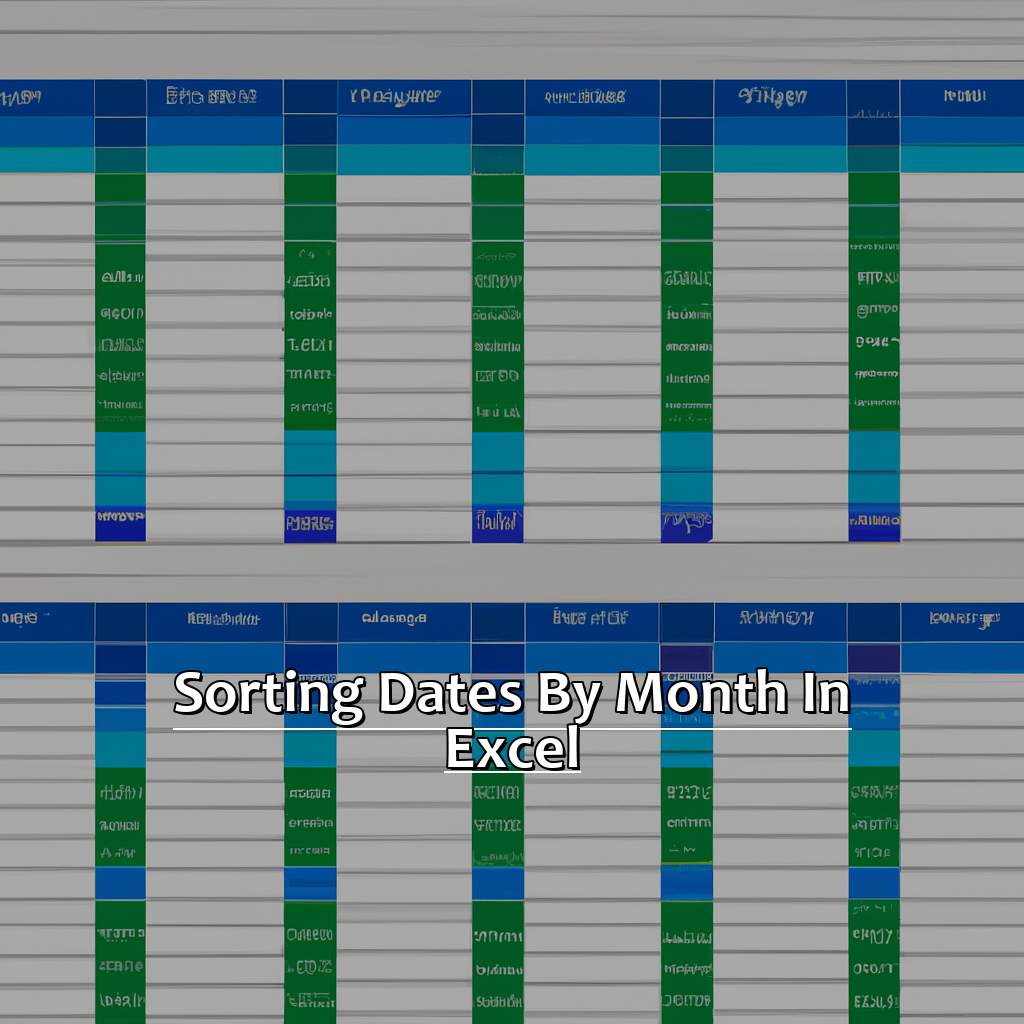 Sorting Dates By Month Microsoft Excel