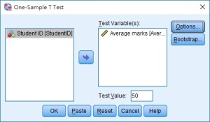 Spss Excel One Sample T Test Access Excel Tips